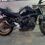 Ponteira de escapamento inox direta Yamaha FZ6