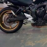 Ponteira de escapamento inox direta Yamaha FZ6 S