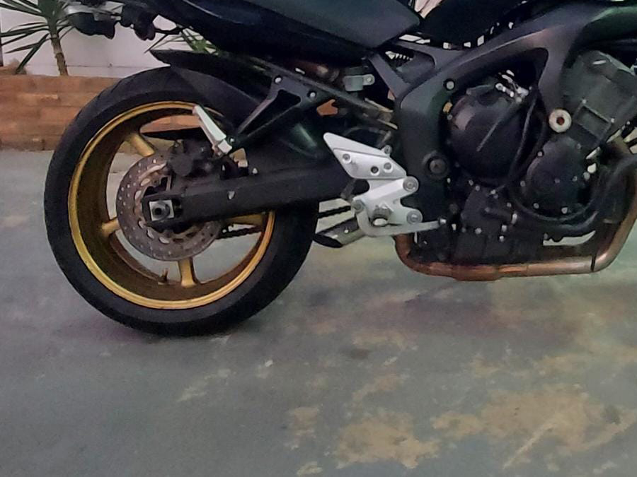 Ponteira de escapamento inox direta Yamaha FZ6 S