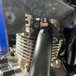 Escapamento esportivo por baixo da moto com DB killer Yamaha FZ15