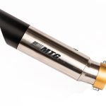 Ponteira de escapamento inox esportiva Suzuki GSR 750A