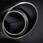 Ponteira de escapamento inox esportiva Suzuki GSR 750A