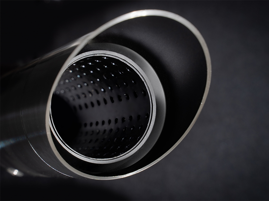 Ponteira de escapamento inox esportiva Suzuki GSR 750A