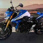 Ponteira de escapamento inox esportiva Suzuki GSR 750A