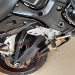 Par de ponteiras de escapamento inox esportiva Suzuki Hayabusa