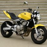 Ponteira de escapamento direta Honda Hornet Carburada