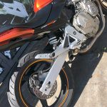 Ponteira de escapamento direta Honda Hornet Carburada