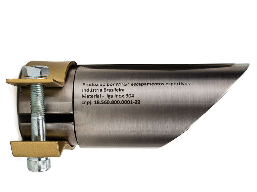 Ponteira direta inox Honda Hornet Injetada CB 600F