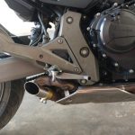 Ponteira direta inox Honda Hornet Injetada CB 600F