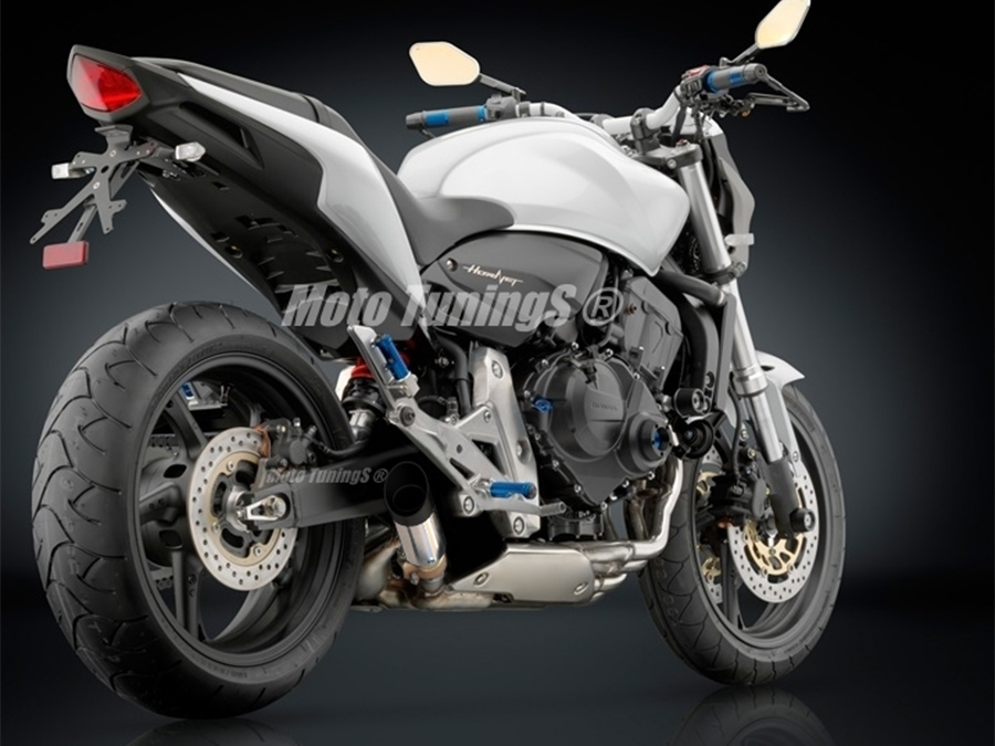 Ponteira de escapamento com abafador Honda Hornet Injetada CBR 600 F