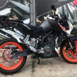 Escapamentocom coletor e ponteira inox KTM Duke 390