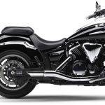 Ponteira de escapamento inox com abafador Yamaha Midnigth Star 950