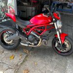 Ponteira de escapamento em inox Ducati Monster 797