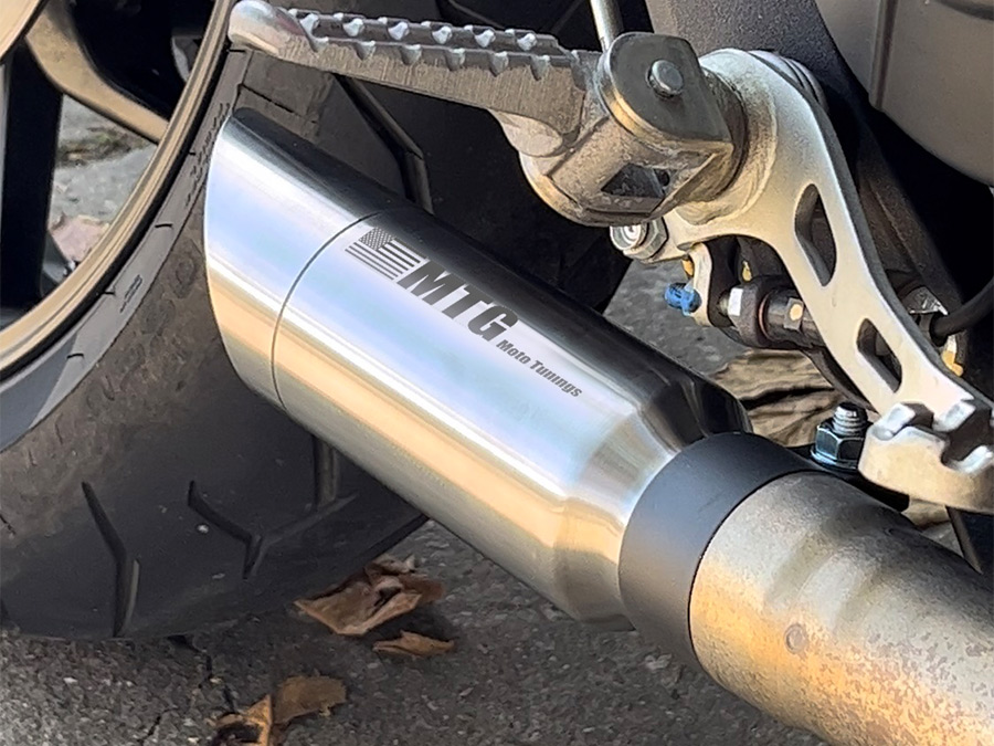 Ponteira de escapamento em inox Ducati Scrambler 800