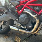 Ponteira de escapamento em inox Ducati Scrambler 800