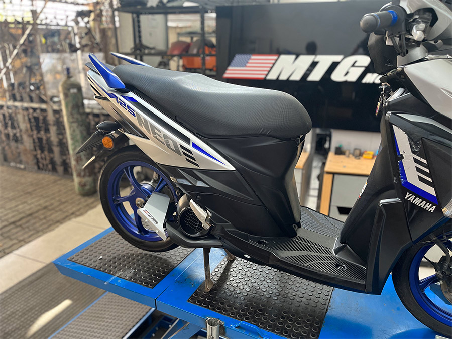 Escapamento esportivo com DB killer Yamaha Neo 125