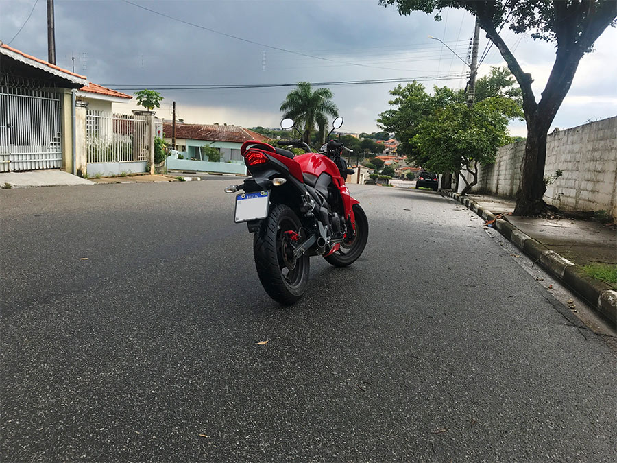 Escapamento com ponteira Dafra Next 300