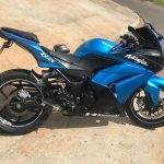 Ponteira de escapamento com abafador Kawasaki Ninja 250