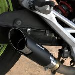 Ponteira de escapamento com abafador Kawasaki Ninja 250