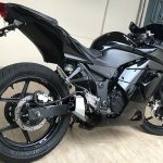 Escapamento esportivo com DB killer Kawasaki Ninja 250