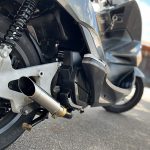 Escapamento com ponteira inox com abafador Honda PCX 150