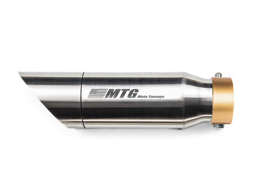 Ponteira de escapamento inox com abafador Triumph  Speed 400