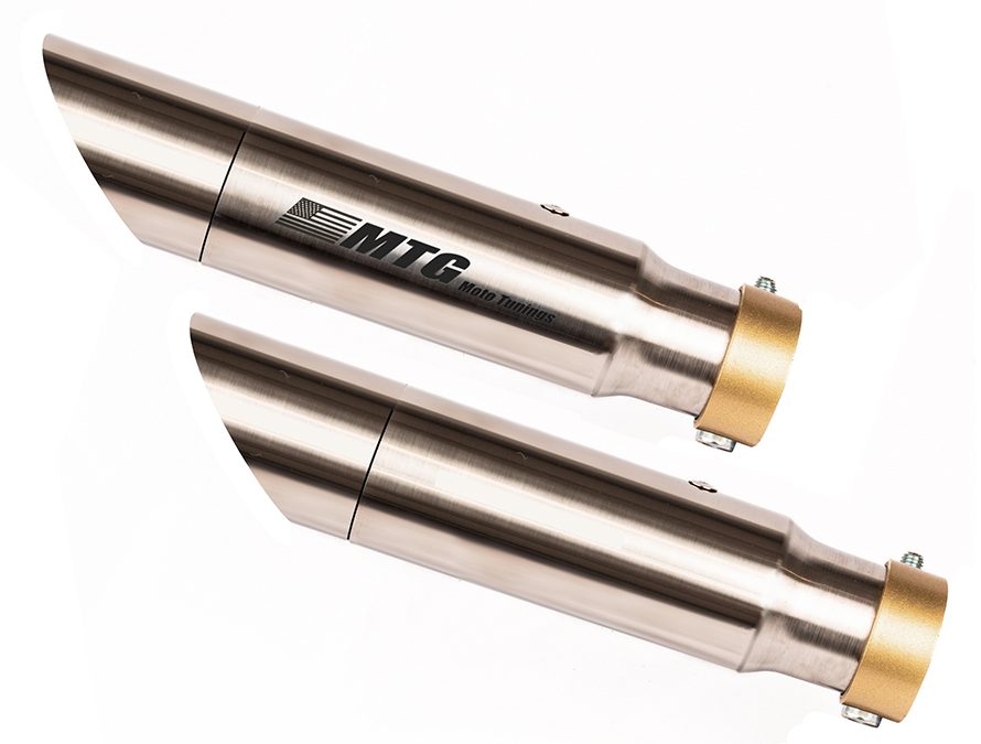 Ponteira de escapamento inox com abafador Triumph Speed Twin