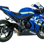 Ponteira de escapamento inox Suzuki GSX R1000 SRAD