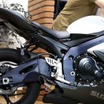 Ponteira de escapamento semi-direta Suzuki GSX R750 SRAD