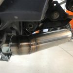 Ponteira de escapamento direta inox Suzuki GSX R1000 SRAD