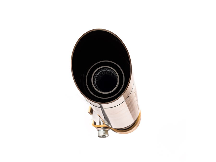 Ponteira de escapamento inox com abafador Triumph Street Cup