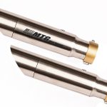 Ponteira de escapamento inox com abafador Triumph Street Twin