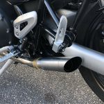 Ponteira de escapamento inox com abafador Triumph Street Twin
