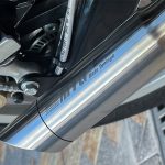 Ponteira de escapamento inox com abafador Triumph Street Twin