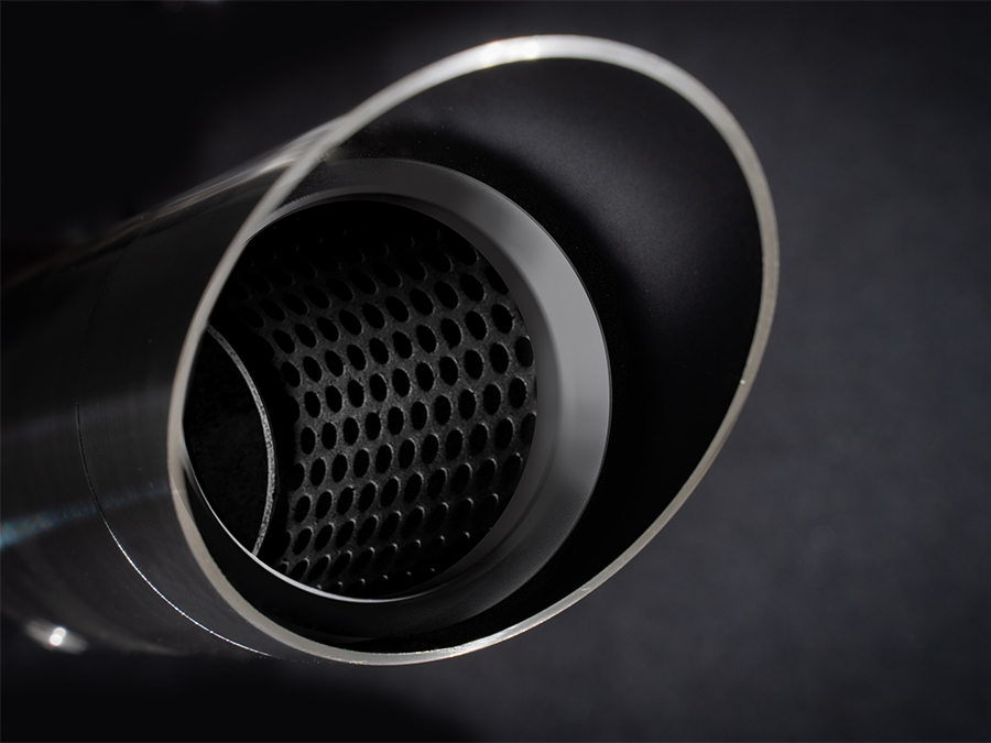 Ponteira de escapamento inox com abafador Triumph Tiger 900