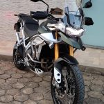 Ponteira de escapamento inox com abafador Triumph Tiger 900