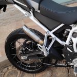 Ponteira de escapamento direta inox Triumph Tiger 900