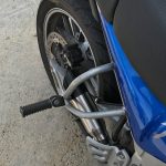 Ponteira de escapamento inox com abafador Triumph Tiger 955i