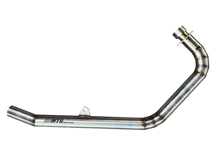 Curva coletor em inox Honda Twister 250 2016 a 2022