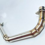 Curva coletor em inox Honda Twister 250 2016 a 2022