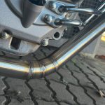Curva coletor em inox Honda Twister 250 2016 a 2022