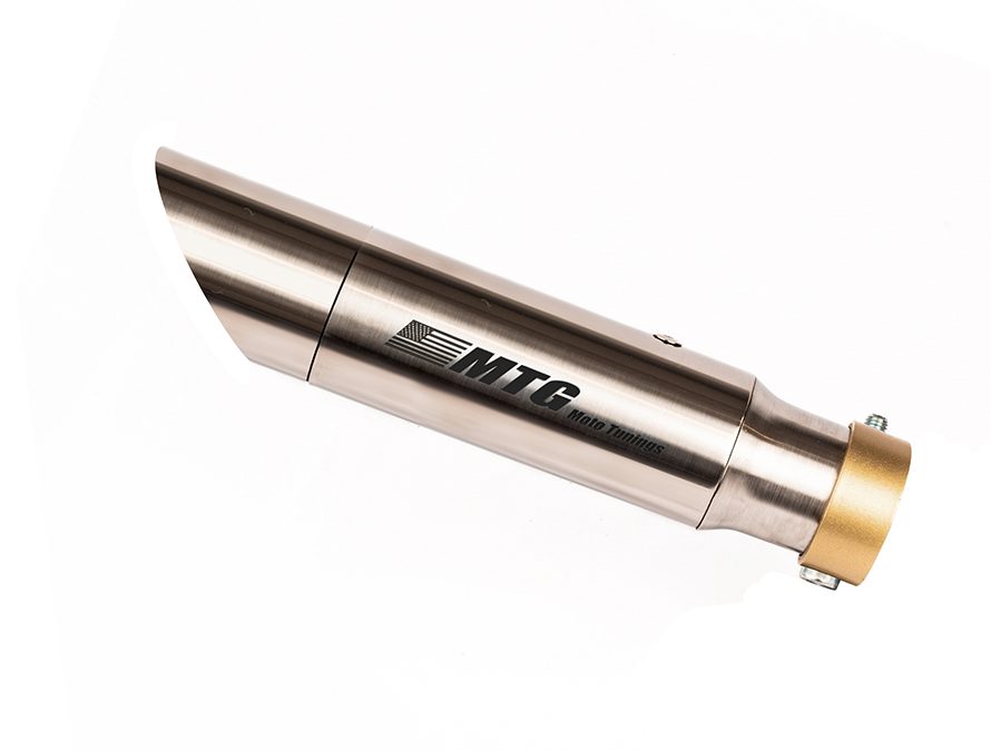 Ponteira de escapamento Inox com abafador Honda Twister 250