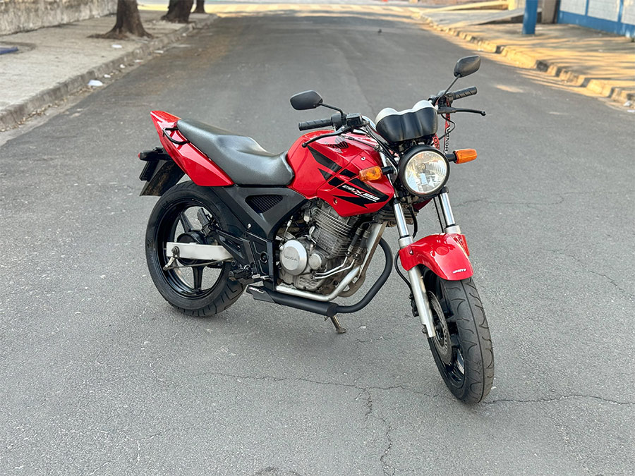 Escapamento silencioso Honda Twister 250 Carburada