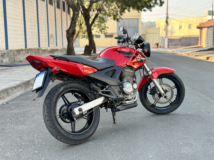 Escapamento silencioso Honda Twister 250 Carburada