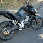 Escapamento esportivo com DB killer Honda CB 300F Twister