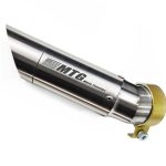 Ponteira de escapamento inox com abafador Suzuki V-Strom 1000