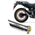 Ponteira de escapamento inox com abafador Suzuki V-Strom 1000