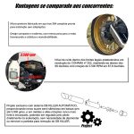 Ponteira de escapamento inox com abafador Suzuki V-Strom 1000