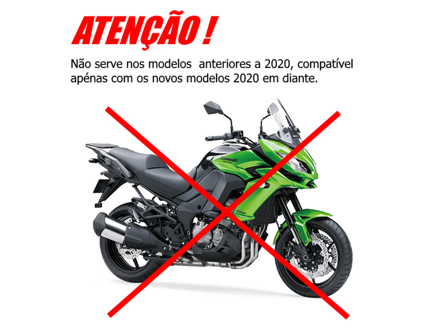 Ponteira de escapamento semi-direta Kawasaki Versys 1000