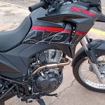 Curva coletora em inox Honda XRE 190